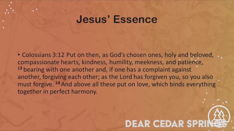 July 11, 2021 – Dear Cedar Springs Part 3 – A Culture of Grace & Truth , CSCC, Graham, WA
