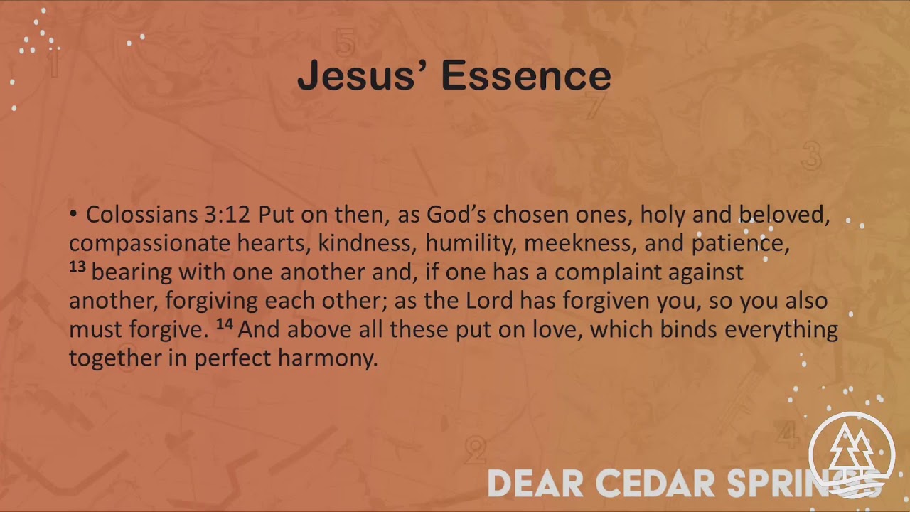 July 11, 2021 – Dear Cedar Springs Part 3 – A Culture of Grace & Truth , CSCC, Graham, WA