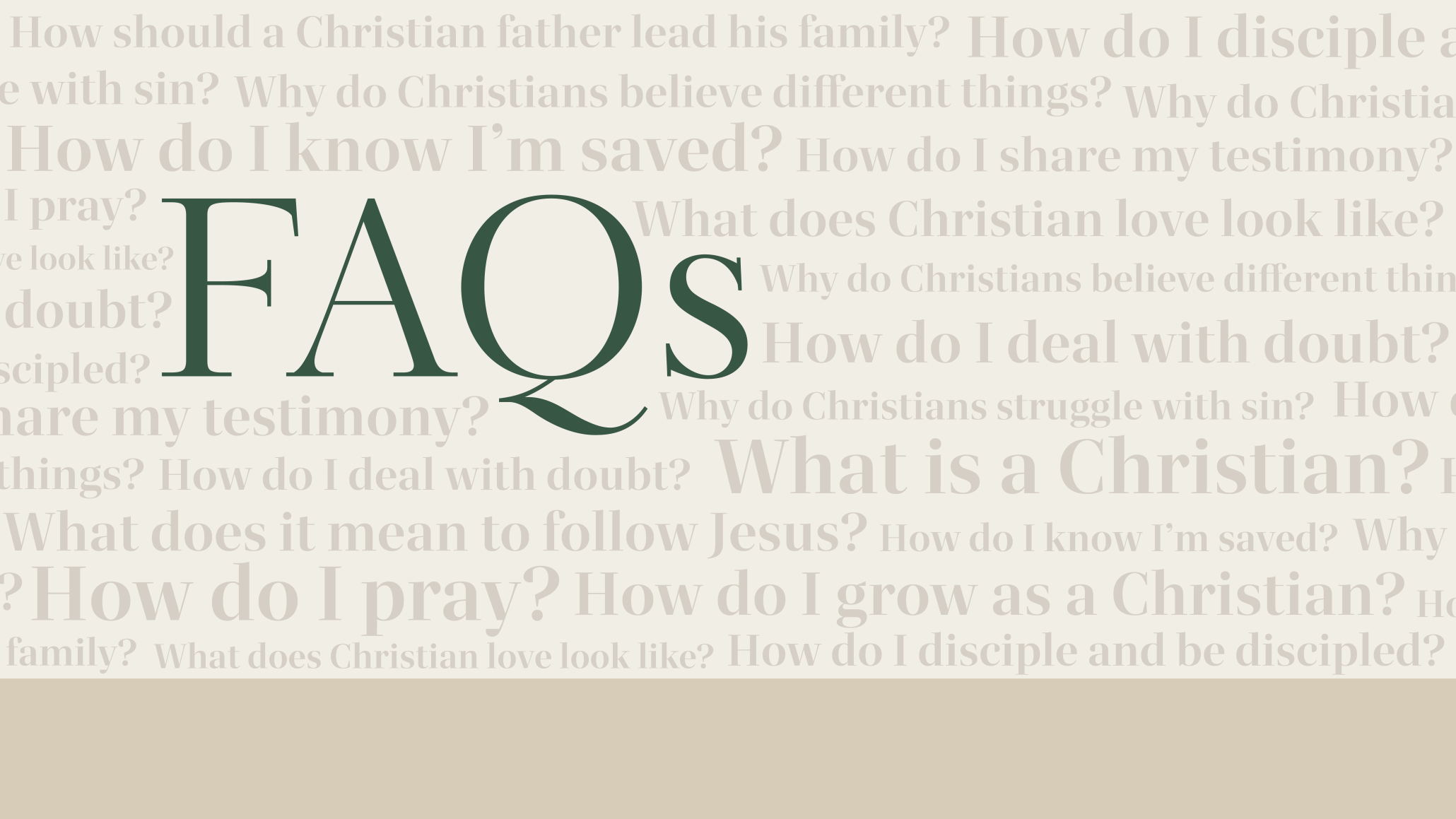 FAQs: Part 10 – How do I share my testimony?