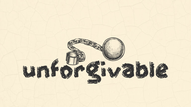 Unforgivable Sins Part 5 – Shame vs Grace