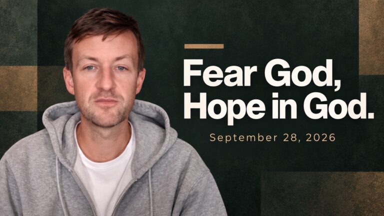 Fear God, Hope in God. Christians and government. Weekly Devotion. September 28, 2026. Psalm 146:3.