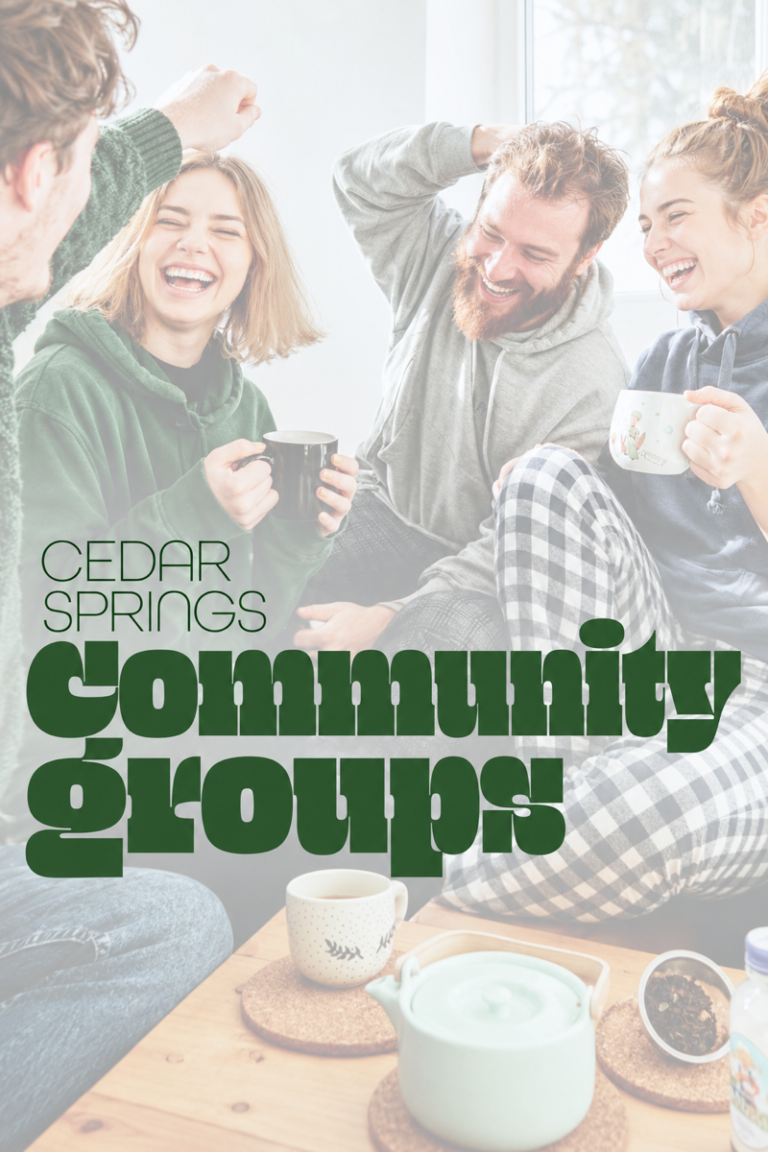 Cedar Springs community groups